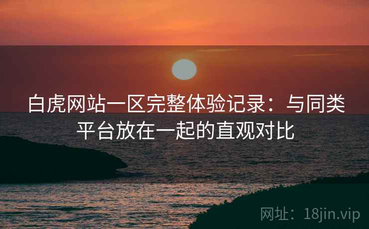 白虎网站一区完整体验记录：与同类平台放在一起的直观对比