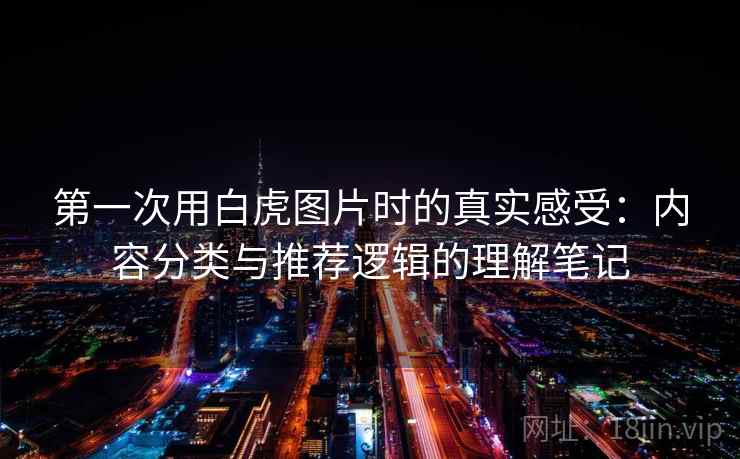 第一次用白虎图片时的真实感受:内容分类与推荐逻辑的理解笔记 第一次用白虎图片时的真实感受:内容分类与推荐逻辑的理解笔记