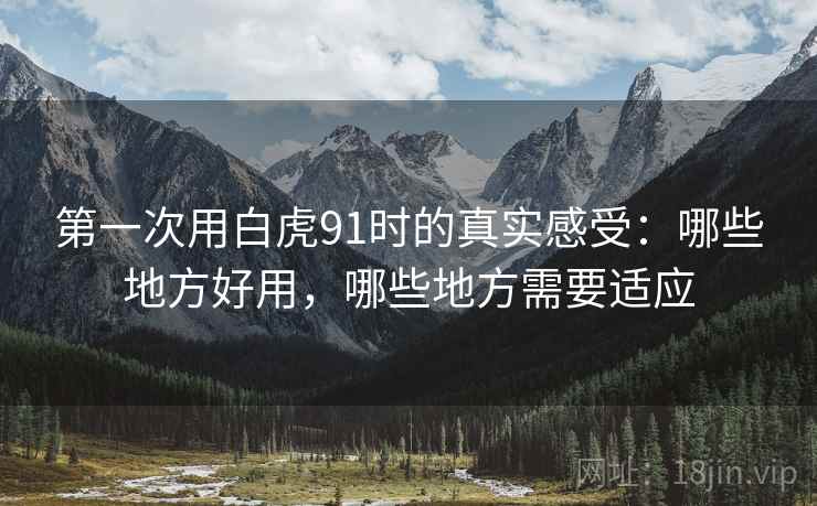 第一次用白虎91时的真实感受：哪些地方好用，哪些地方需要适应